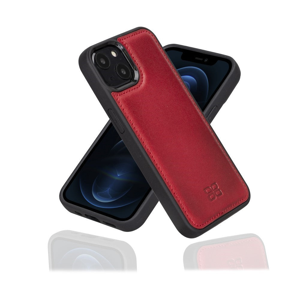 Bouletta Flex Cover Back Leder Case für iPhone 13 Serien
