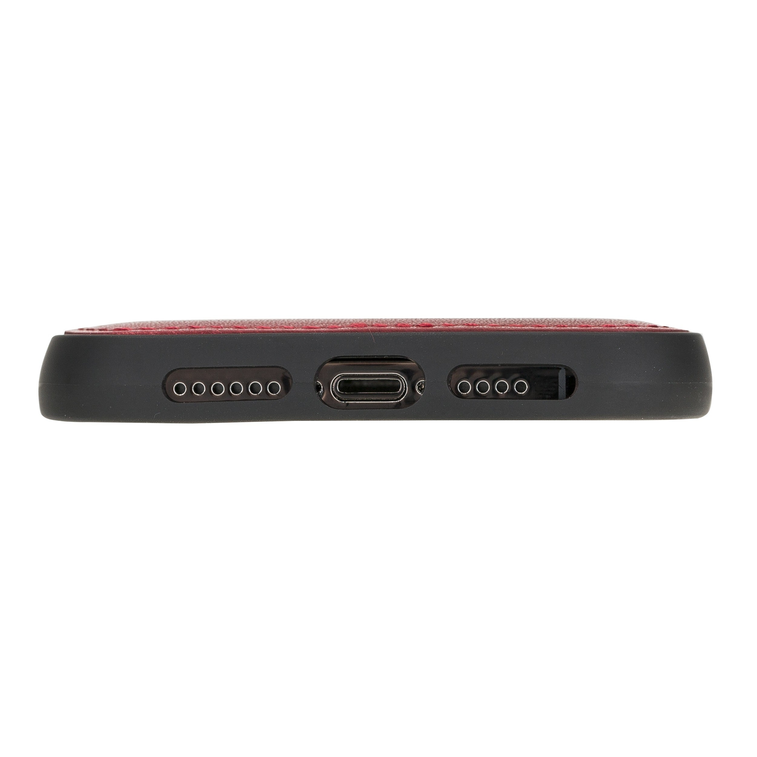 Bouletta Flex Cover Back Leder Case für iPhone 12 Pro Max 6.7 - Rot