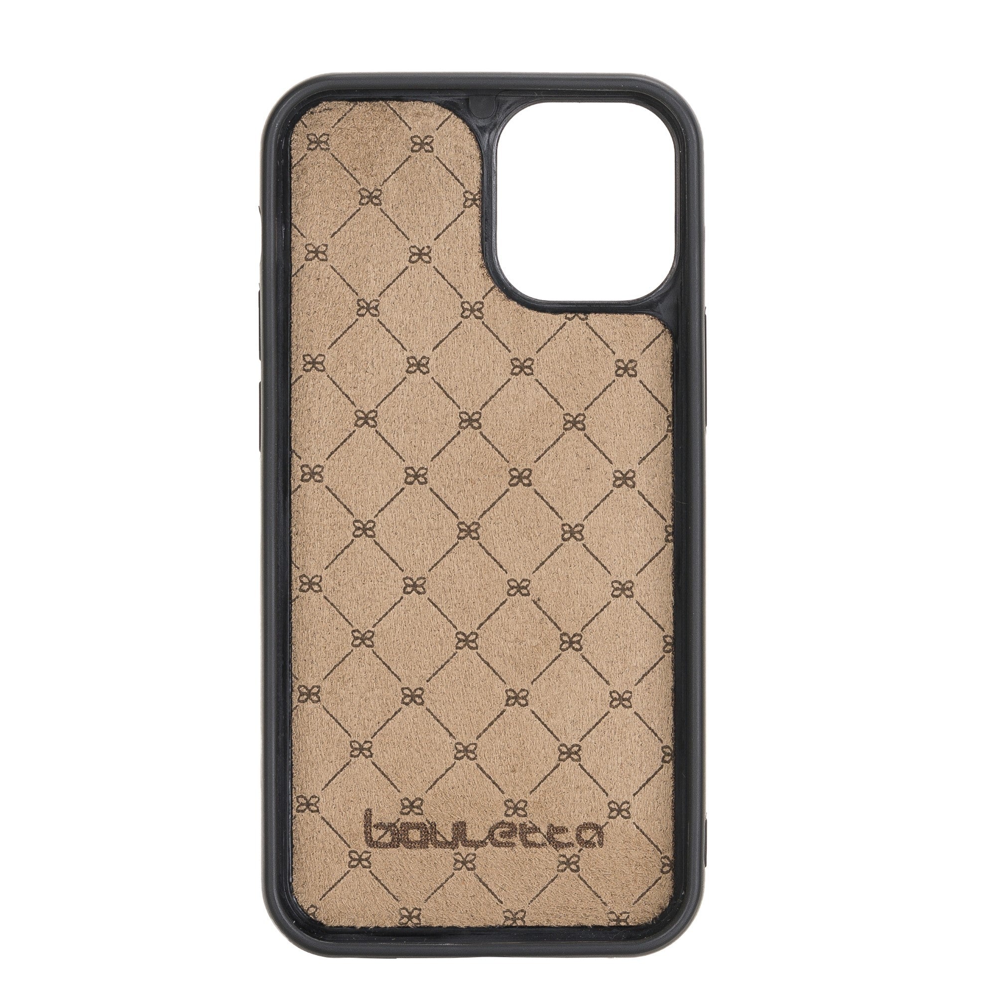 Bouletta Flex Cover Back Leder Case für iPhone 12 mini Blue