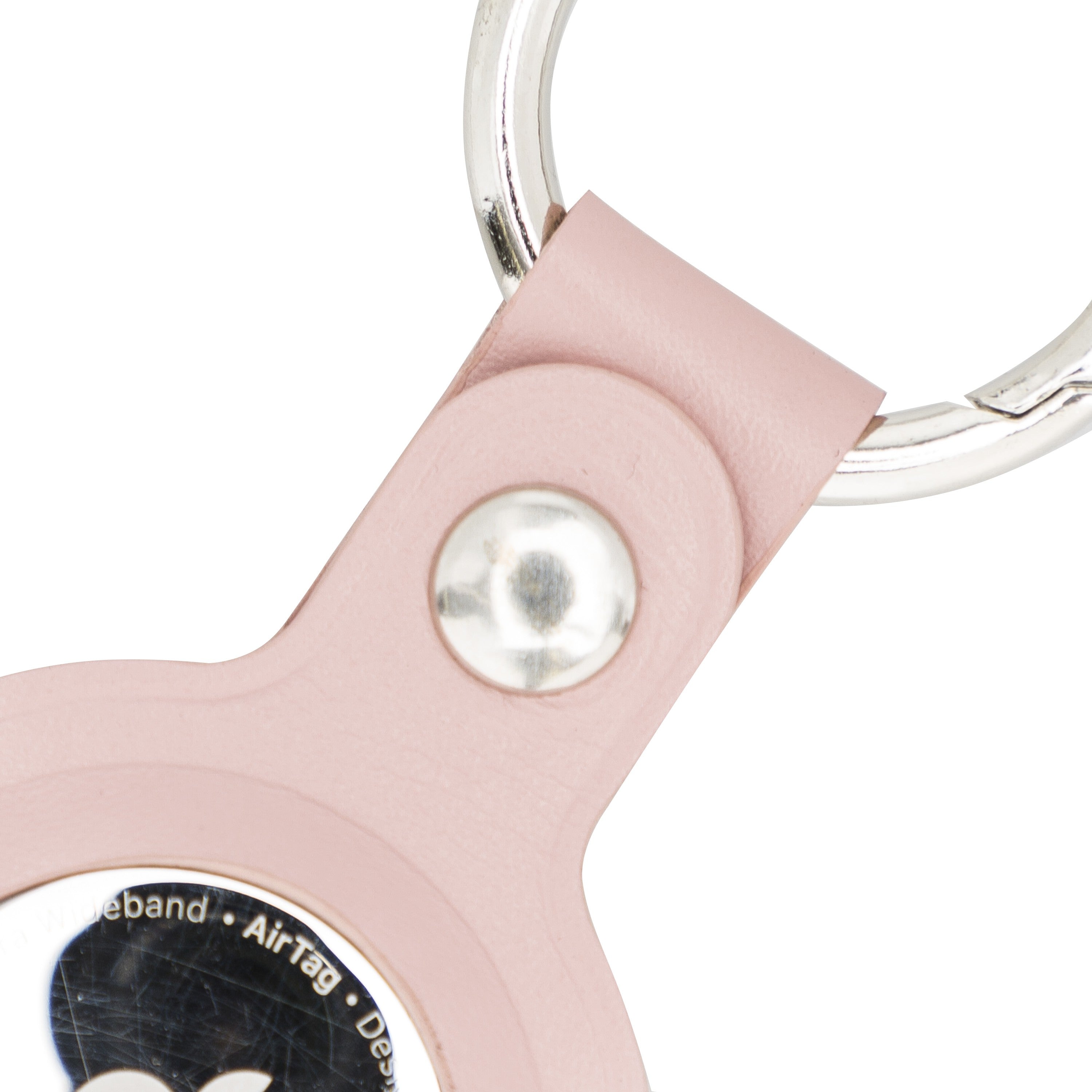 Arta AirTag Lederhülle - Pink
