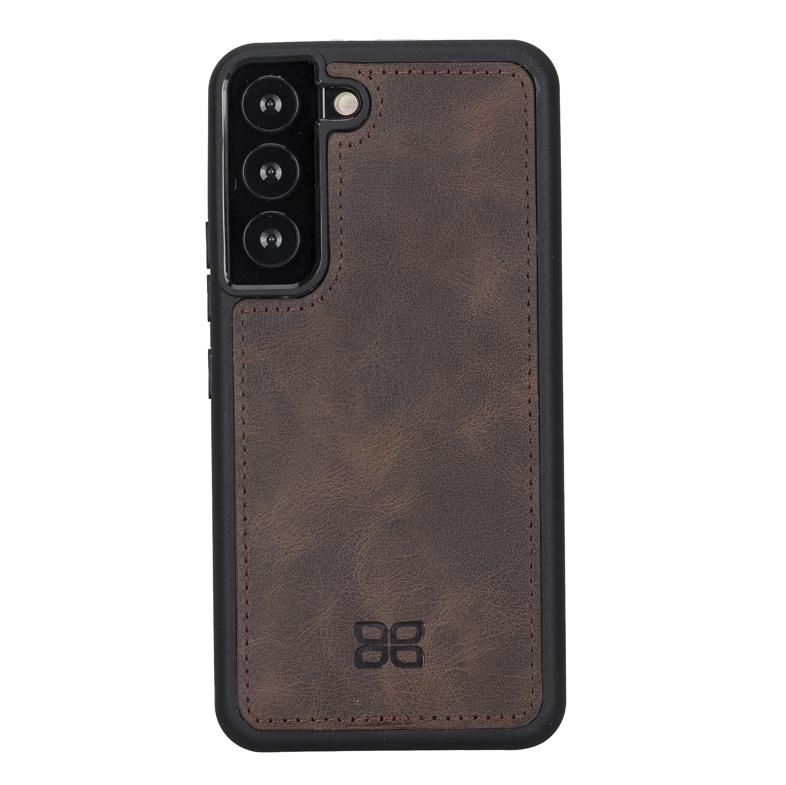 BOULETTA MAGNETISCH ABNEHMBARE LEDERHÜLLE FÜR SAMSUNG GALAXY S22 - Dunkelbraun