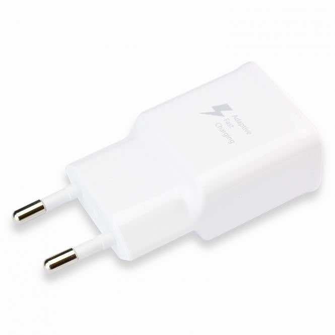 Samsung Reiseladegerät (Adaptive Fast Charging) EP-TA20EWENGEU ohne Datenkabel, Weiß Blister