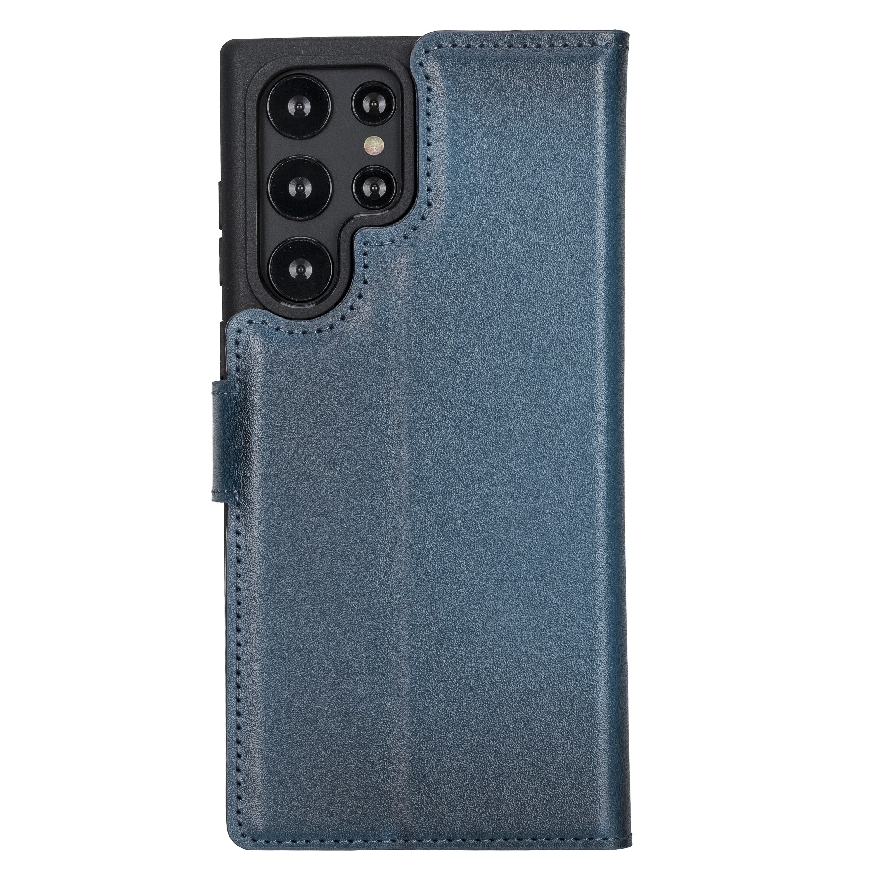 BOULETTA MAGNETISCH ABNEHMBARE LEDERHÜLLE FÜR SAMSUNG GALAXY S22 Ultra - Blau