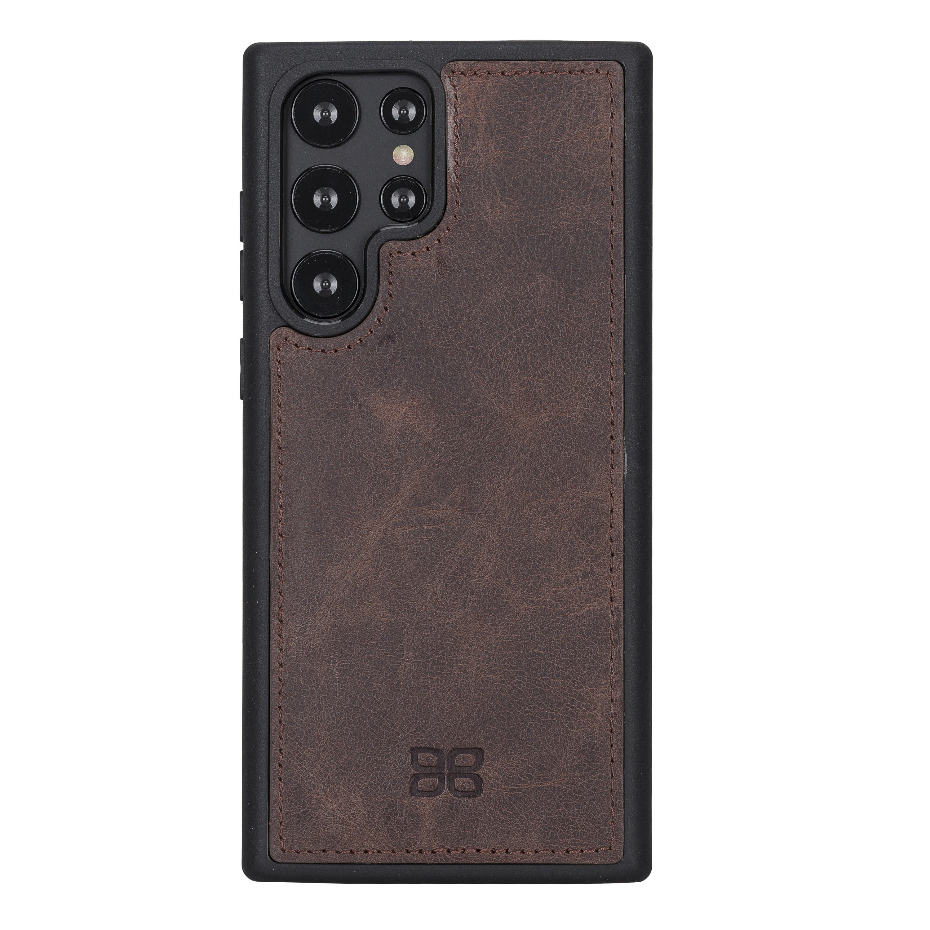 BOULETTA MAGNETISCH ABNEHMBARE LEDERHÜLLE FÜR SAMSUNG GALAXY S22 Ultra - Dunkelbraun