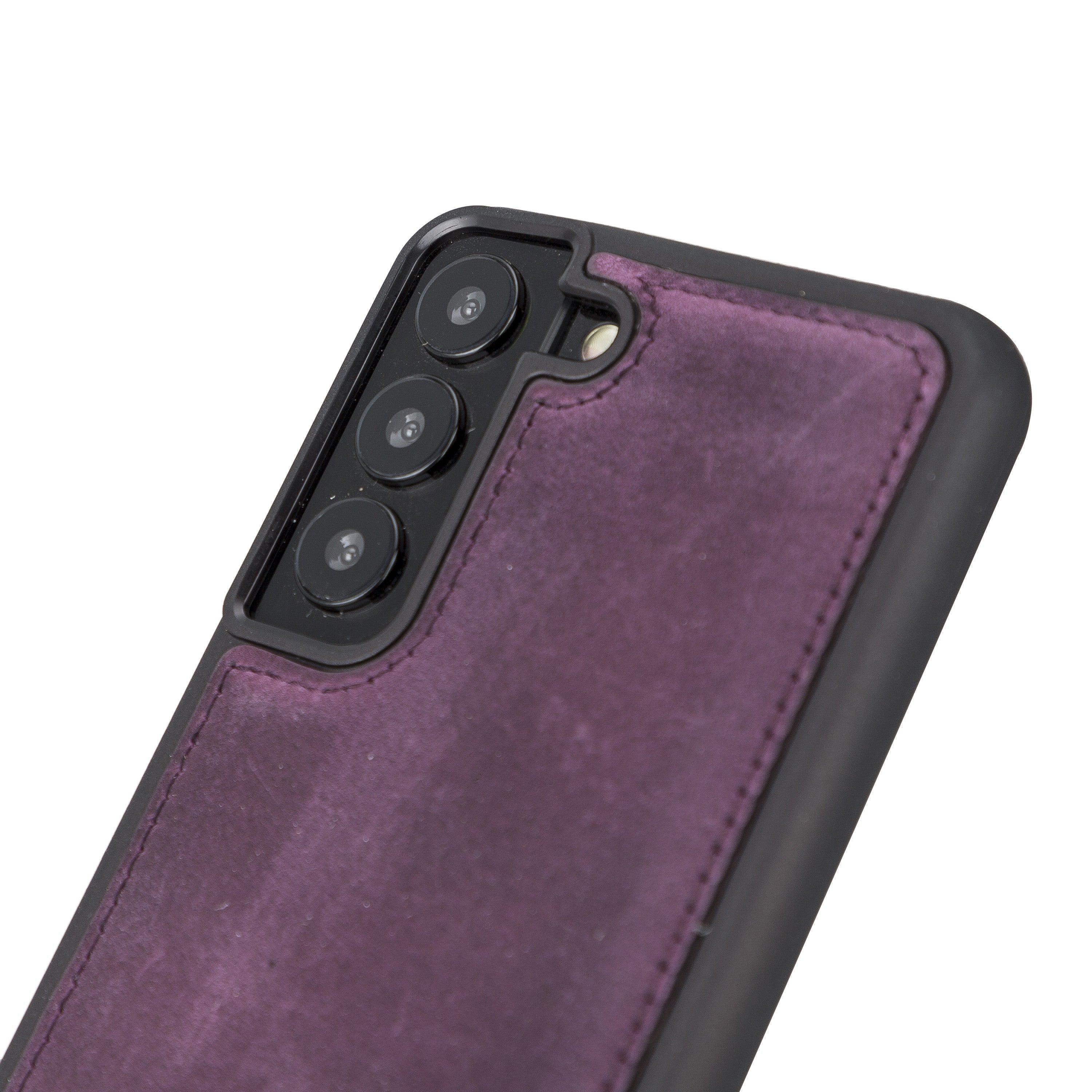 BOULETTA FLEX COVER BACK LEDER CASE FÜR SAMSUNG GALAXY S22 - Lila