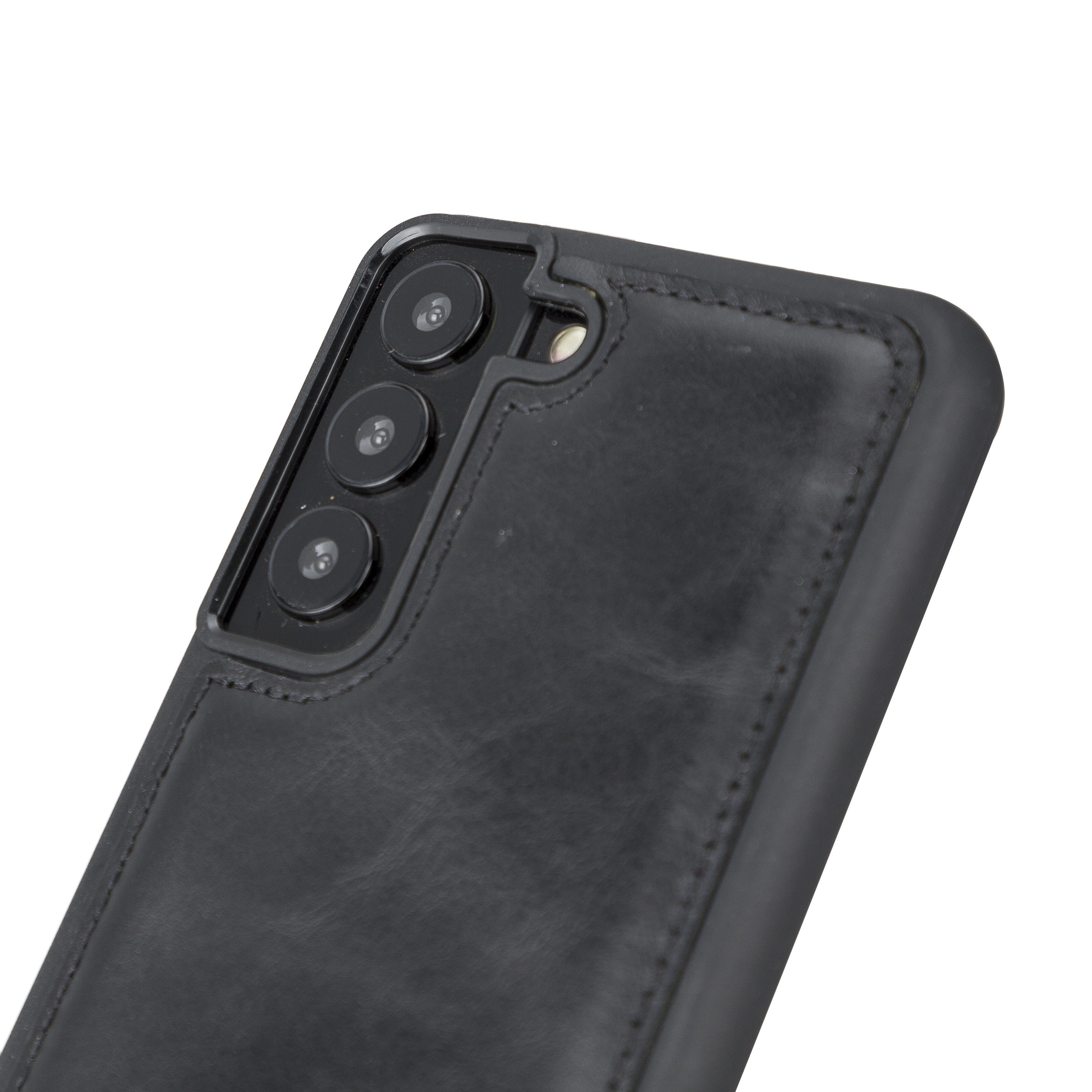 BOULETTA FLEX COVER BACK LEDER CASE FÜR SAMSUNG GALAXY S22 - Schwarz