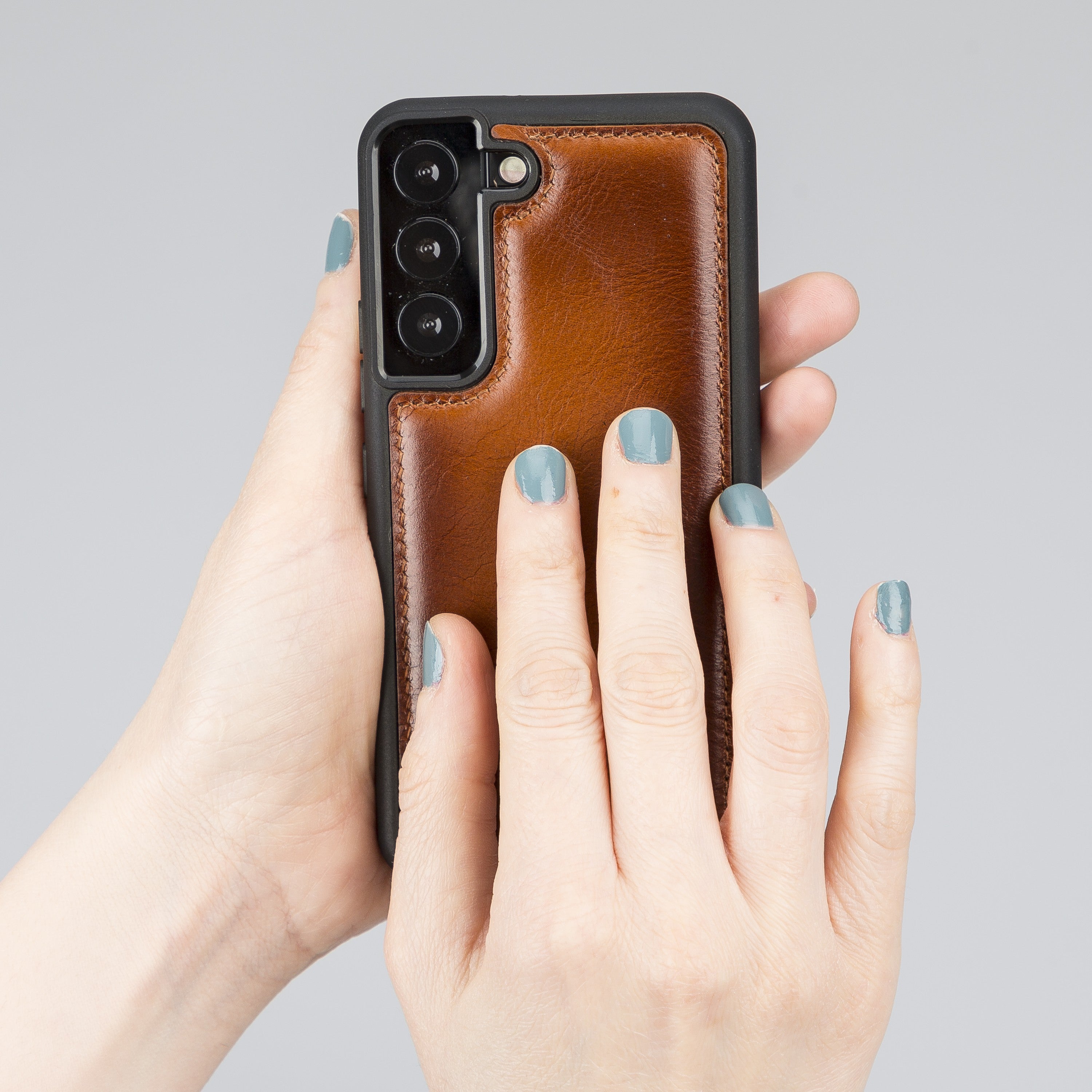 BOULETTA FLEX COVER BACK LEDER CASE FÜR SAMSUNG GALAXY S22 - Tan
