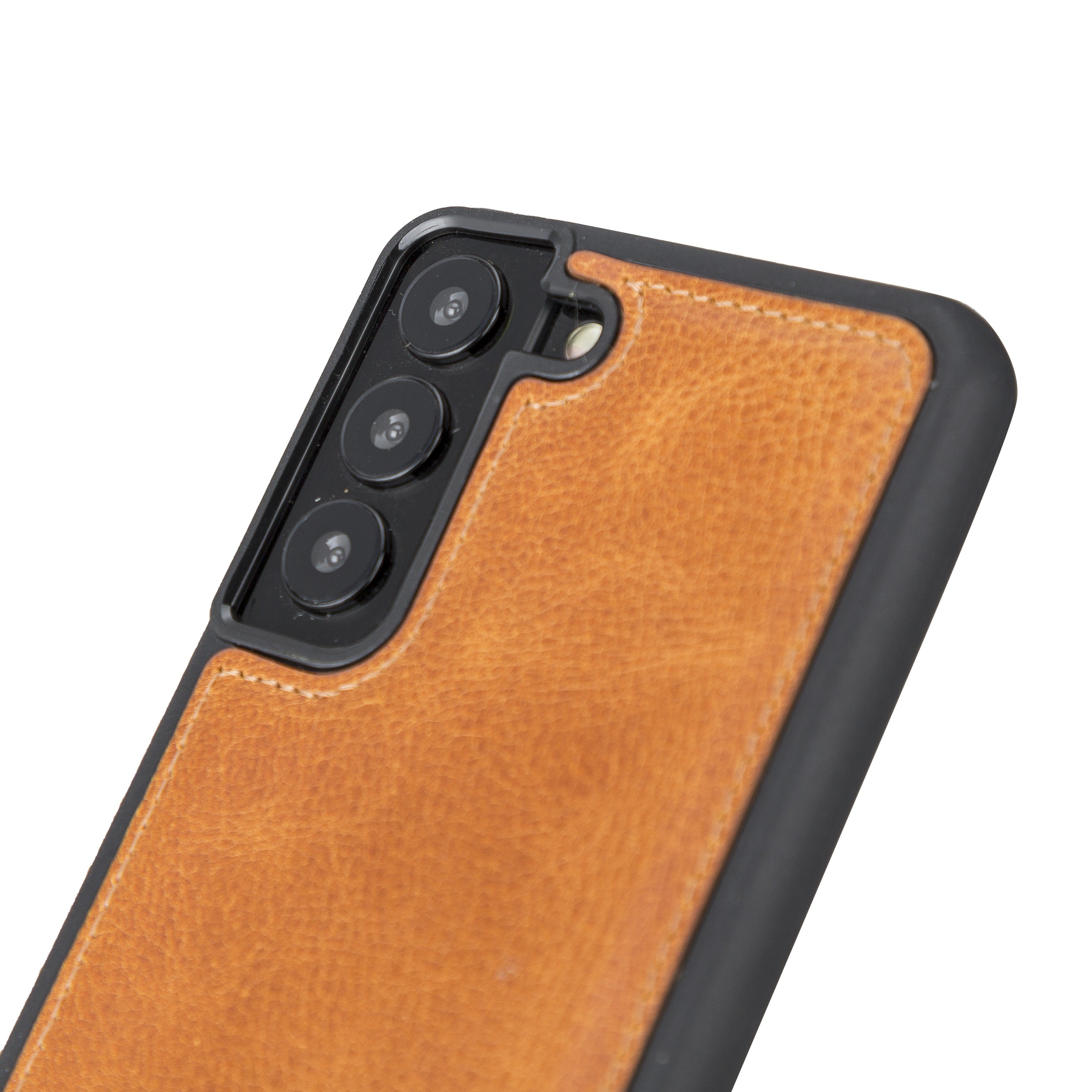 BOULETTA FLEX COVER BACK LEDER CASE FÜR SAMSUNG GALAXY S22 - Vegetal Tan