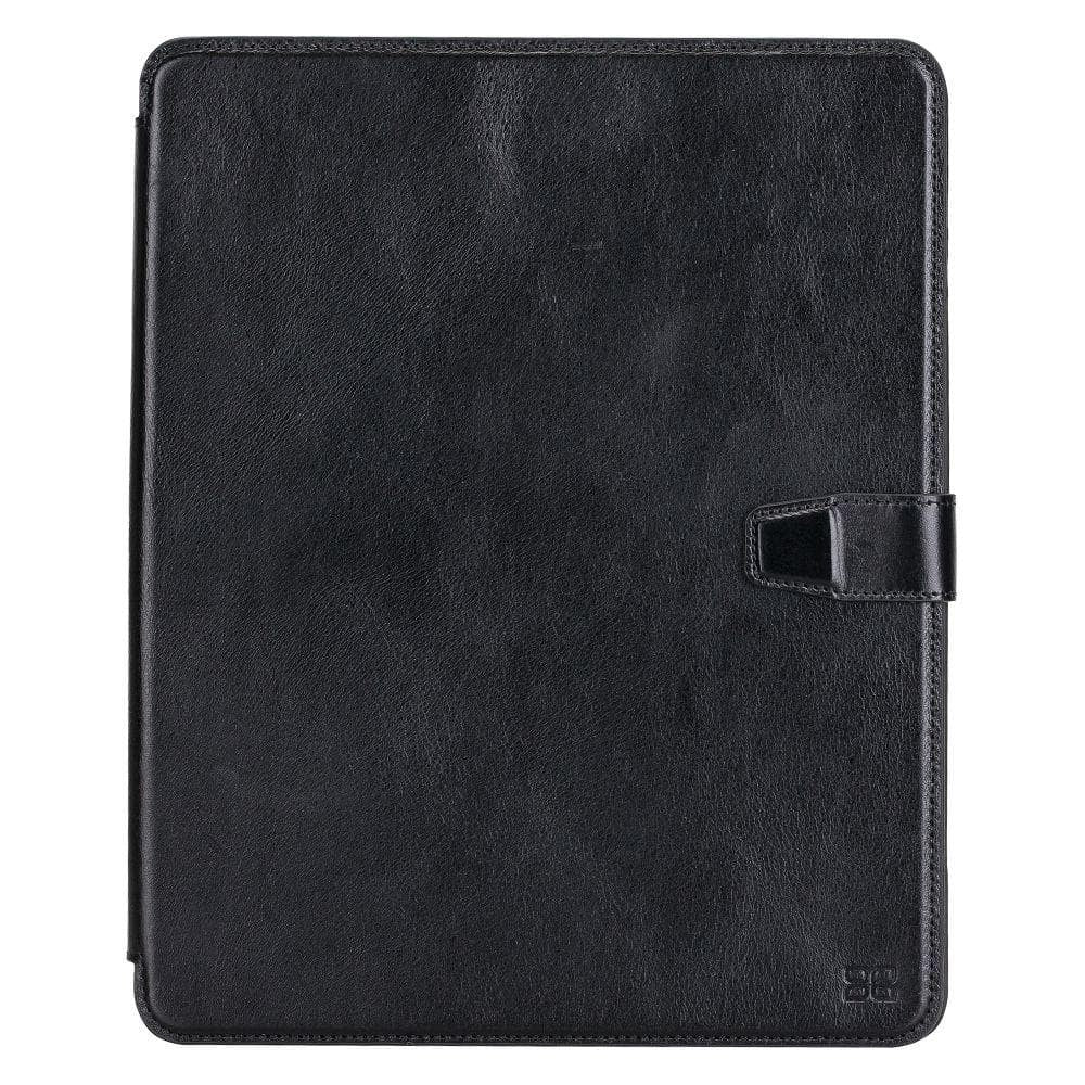 iPad Pro 12.9" Leder-Etui für 4. Generation - Schwarz Eto Modell