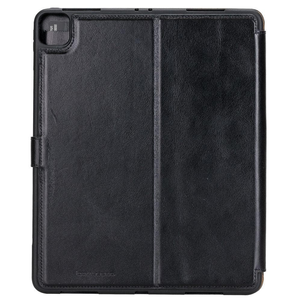 iPad Pro 12.9" Leder-Etui für 4. Generation - Schwarz Eto Modell