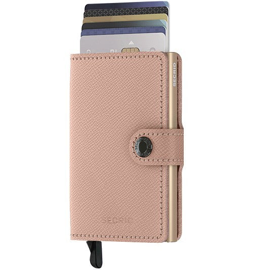 Secrid Miniwallet Crisple, Rose (AUF WUNSCH MIT GRAVUR)
