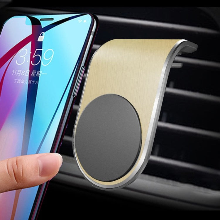 Handyhalterung Auto 360° Magnet Universal KFZ Lüftungsgitter Gold