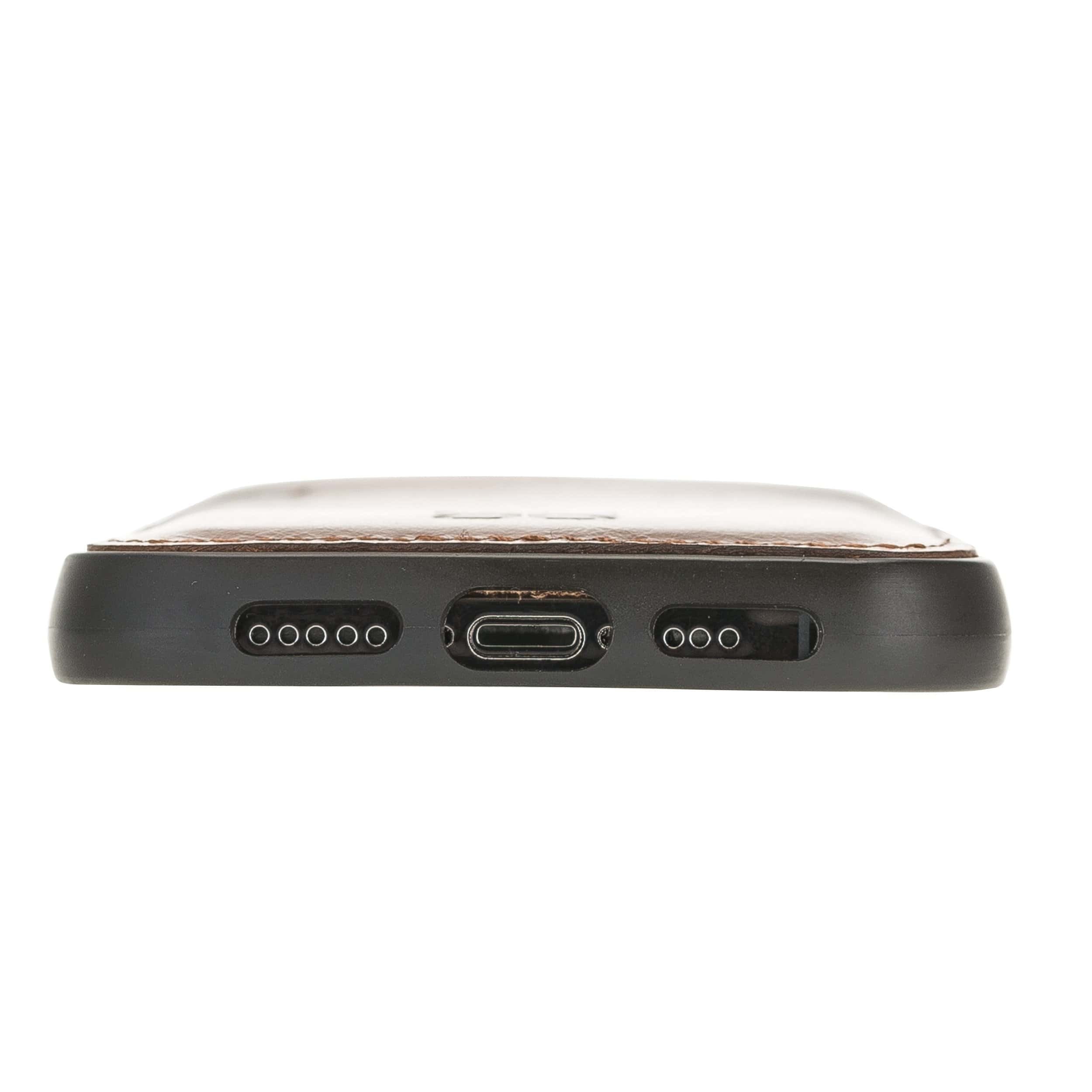 Bouletta Flex Cover Back Leder Case mit Kartenfach für iPhone 14 Pro 6.1