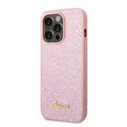 Guess TPU Glitter Metal Logo Case for iPhone 14 Pro Max (6,7) Black
