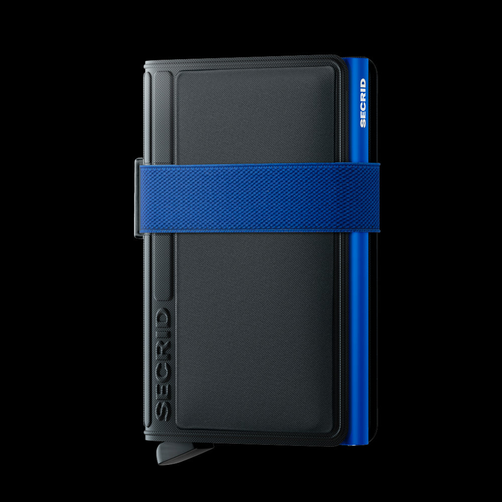 SECRID MINIWALLET CUBIC BLACK-TITANIUM (AUF WUNSCH MIT GRAVUR)