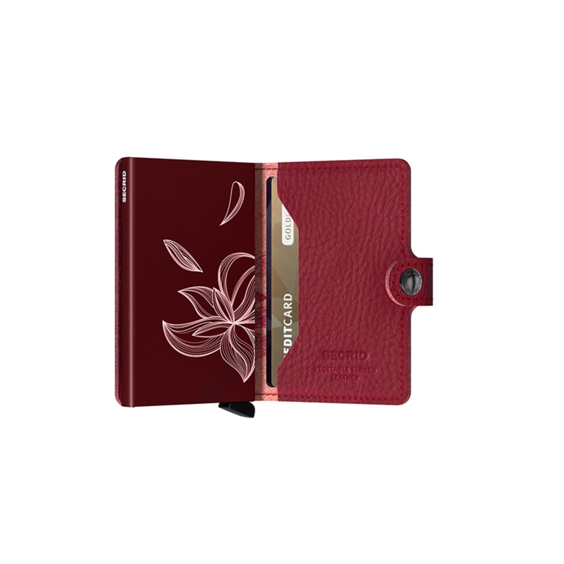 SECRID MINIWALLET CUBIC BLACK-TITANIUM (AUF WUNSCH MIT GRAVUR)
