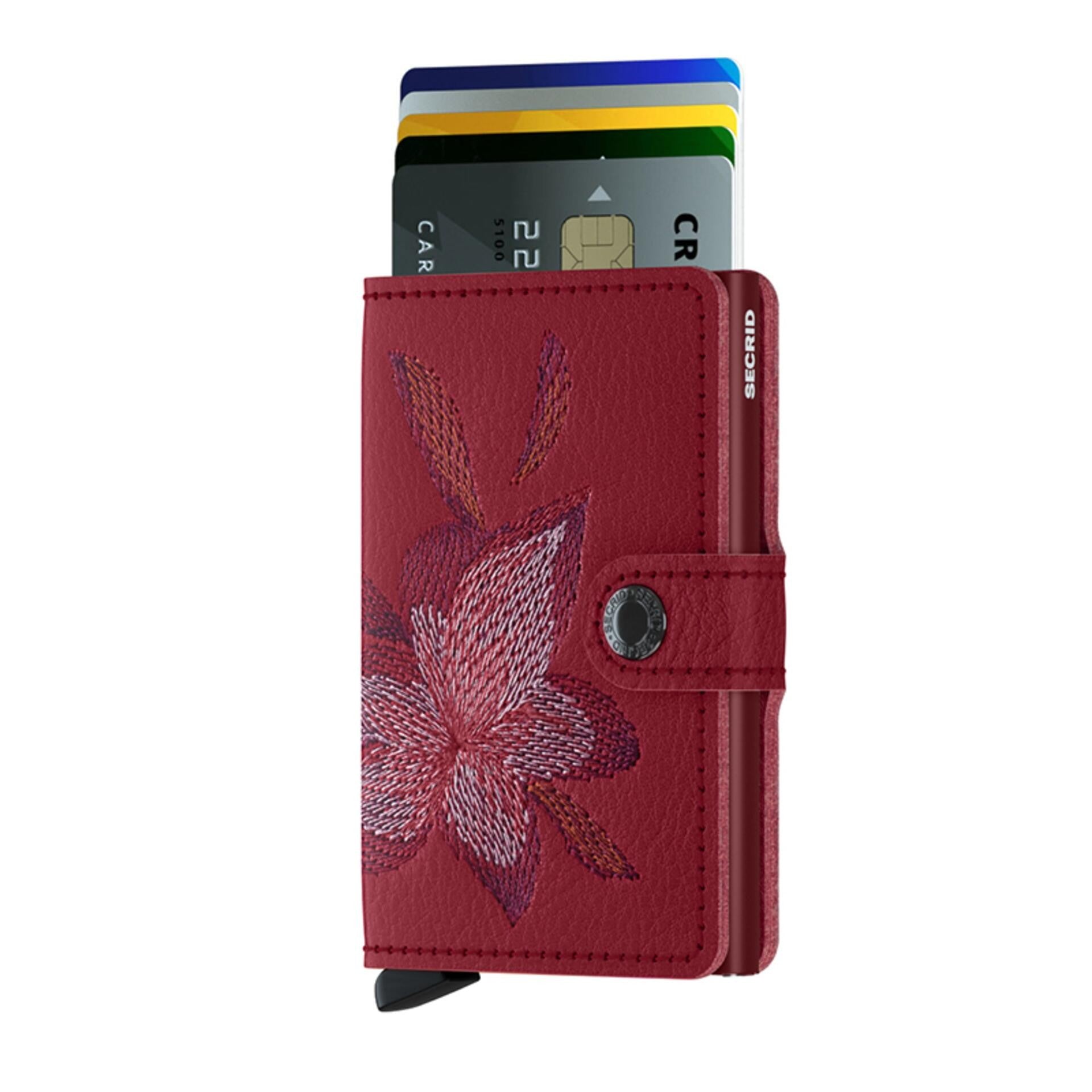 SECRID MINIWALLET CUBIC BLACK-TITANIUM (AUF WUNSCH MIT GRAVUR)