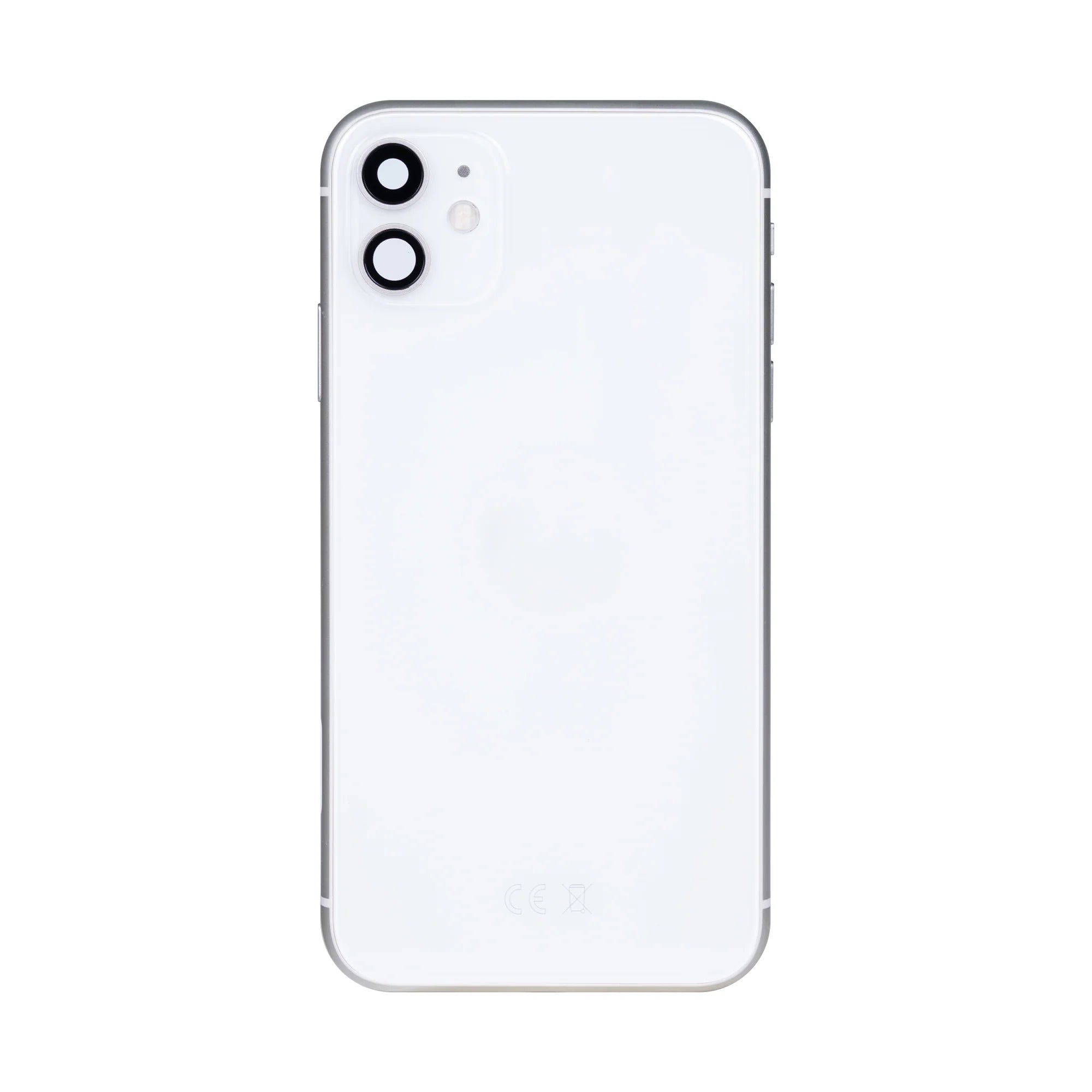 iPhone 14 Rückglas (Mitternacht Schwarz, Violet, Weiss, Braun, Gelb, Rot) mit integrierter NFC-Antenne und vergrössertem Kamerarahmen