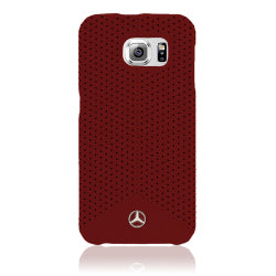 Faceplate Mercedes Pure Line Samsung Galaxy S6 Perforated Red