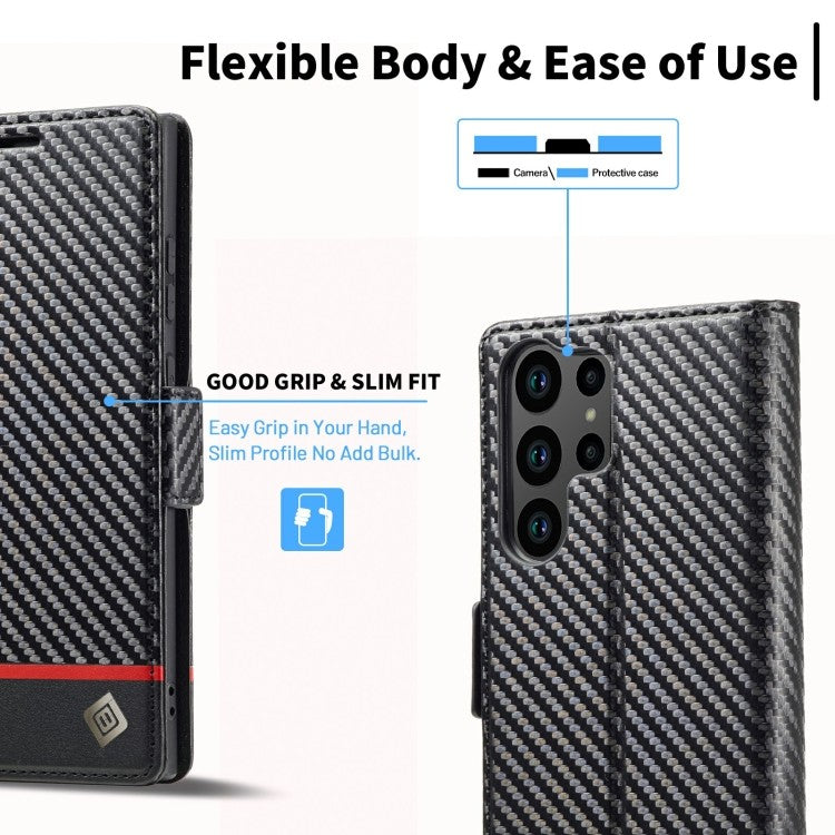 iPhone 14 Pro Max Carbon Handyhülle Schwarz