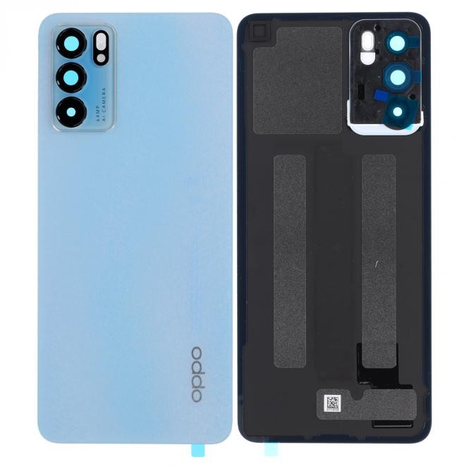 Oppo Reno6 5G (CPH2251) Akkudeckel Artic Blau