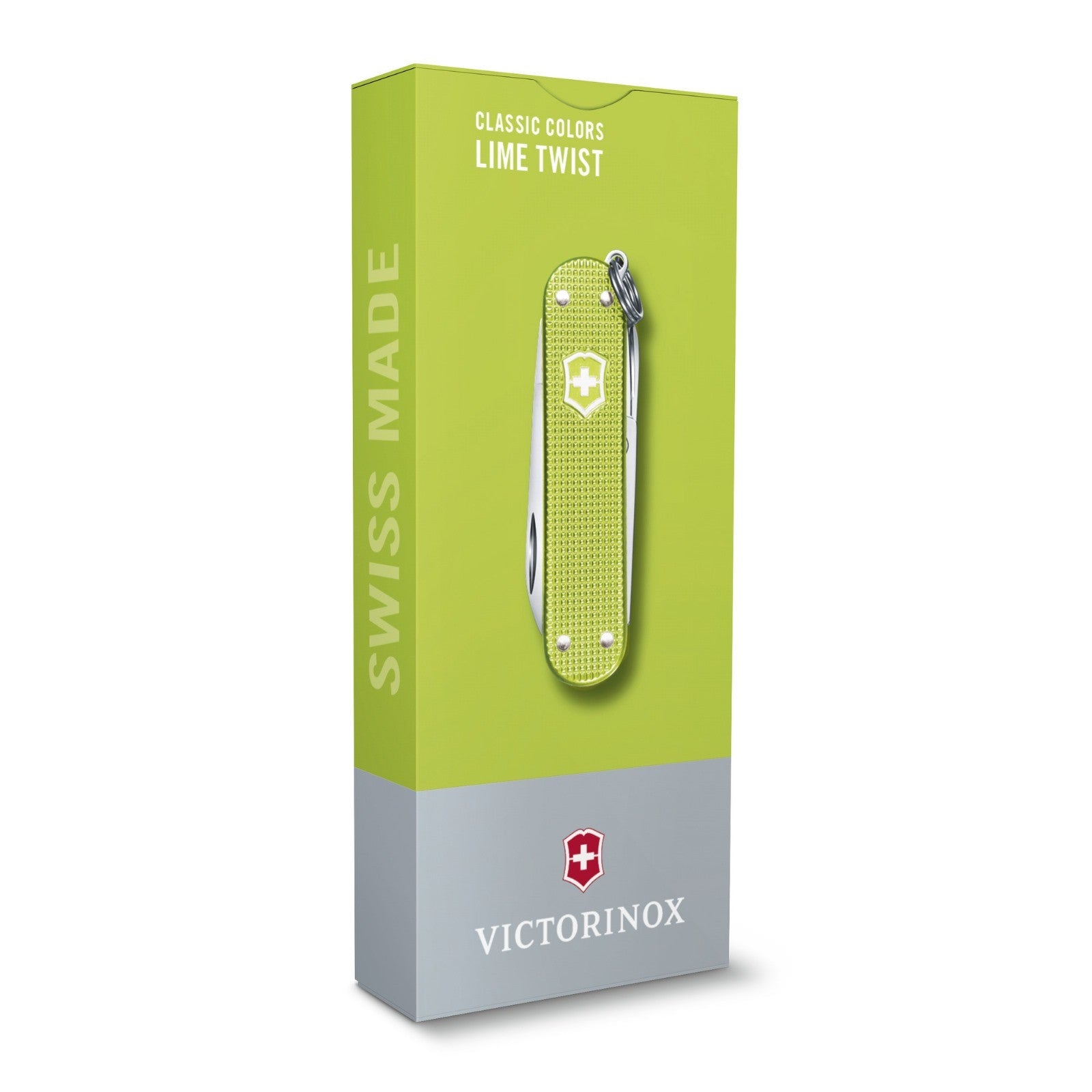 Victorinox Classic SD Alox Electric Lime Twist mit Gratis Gravur 0.6221.241G