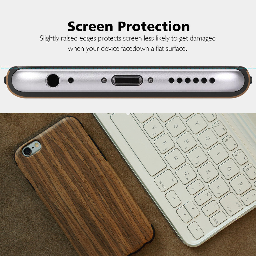 Walnuss Rock Case iPhone 6 und 6S