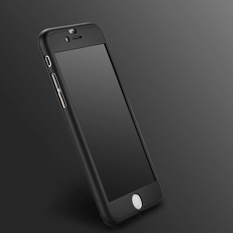 Schwarz iPhone 360° Full Cover iphone 6 Plus 6S Plus