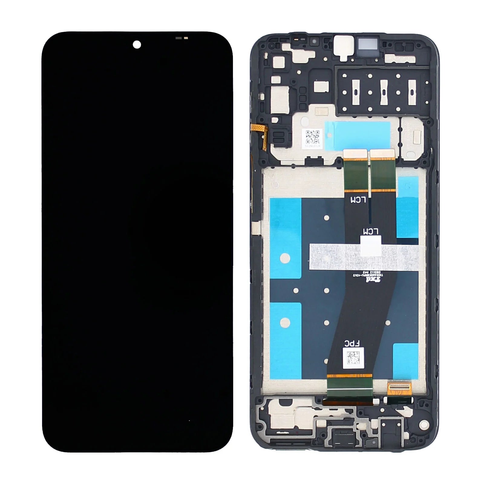 Samsung Galaxy A14 A145F Display und Digitizer mit Rahmen Schwarz