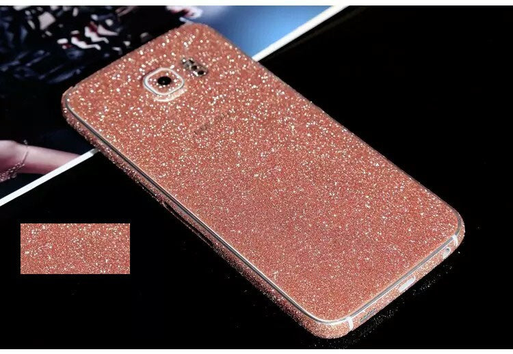 Samsung s6 Rosa Bling Aufkleber Folie Sticker Skin