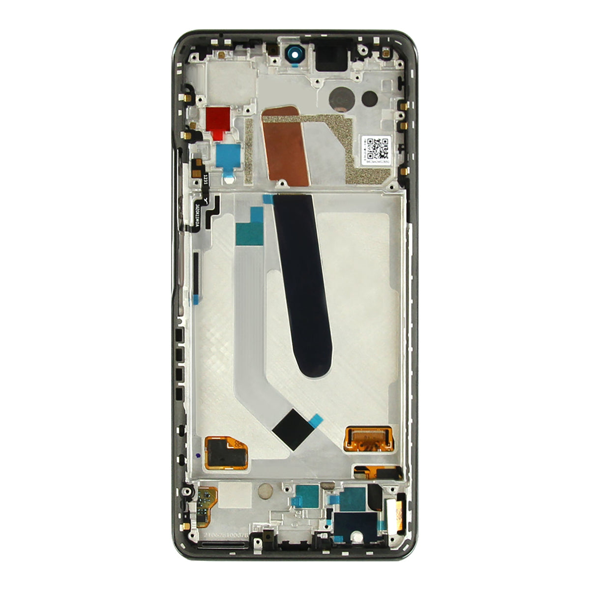 Xiaomi Poco F3 Display und Digitizer mit Rahmen, Nachtschwarz (OEM)