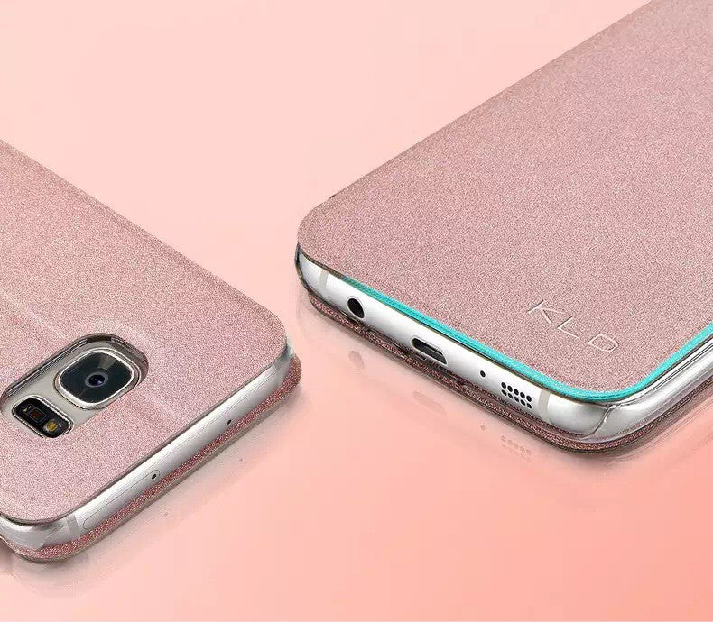 Samsung Galaxy S7 Etui Case Dünn Rosa