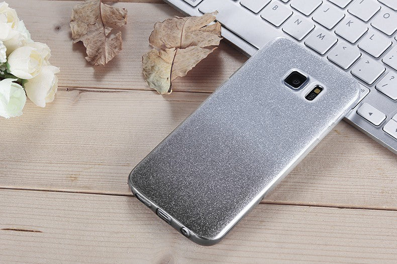 Ultra dünne weiche TPU Silikon Abdeckung Galaxy S7 mit Verlauf