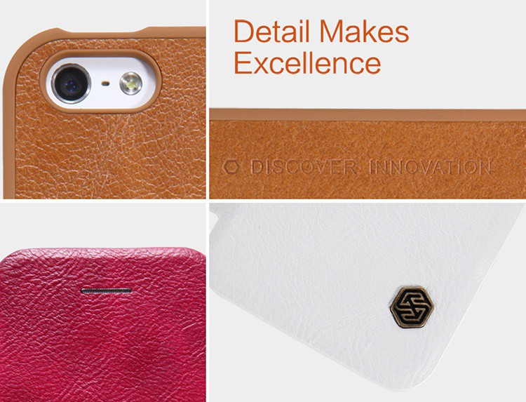 Nillkin Book Ledertasche iphone SE 5S 5