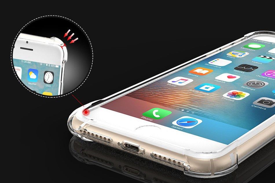 Clear shock proof Cover iPhone 7 Transparent