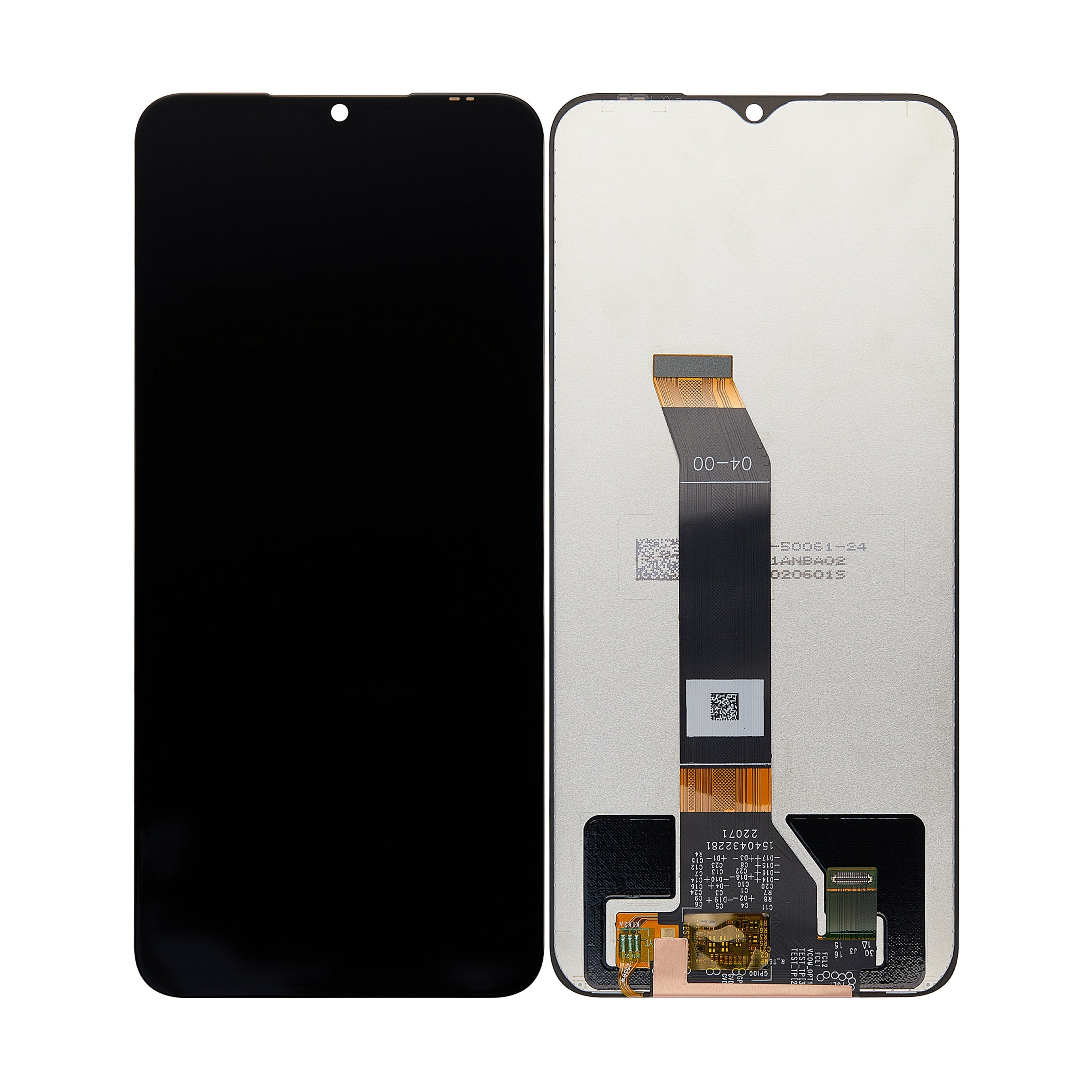 Xiaomi Redmi 10 5G, Redmi Note 11E, Poco M4 5G, Poco M5 Display und Digitizer ohne Rahmen, Schwarz (OEM)