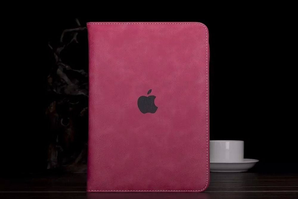 Luxus Leder Smart Case iPad Mini 1 / 2 / 3 Elegant pink