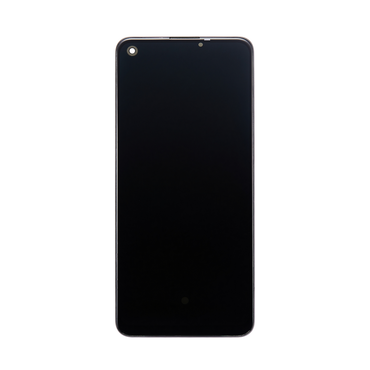 Oppo A74 4G Display und Digitizer mit Rahmen Prism Black OEM