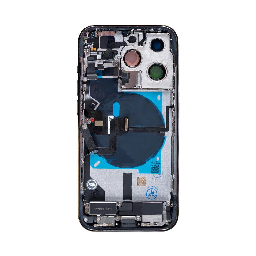 iPhone 14 Pro Komplettes Gehäuse inkl. aller Kleinteile ohne Akku und Rückkamera – Schwarz, Blau, Silber, Gold, Lila
