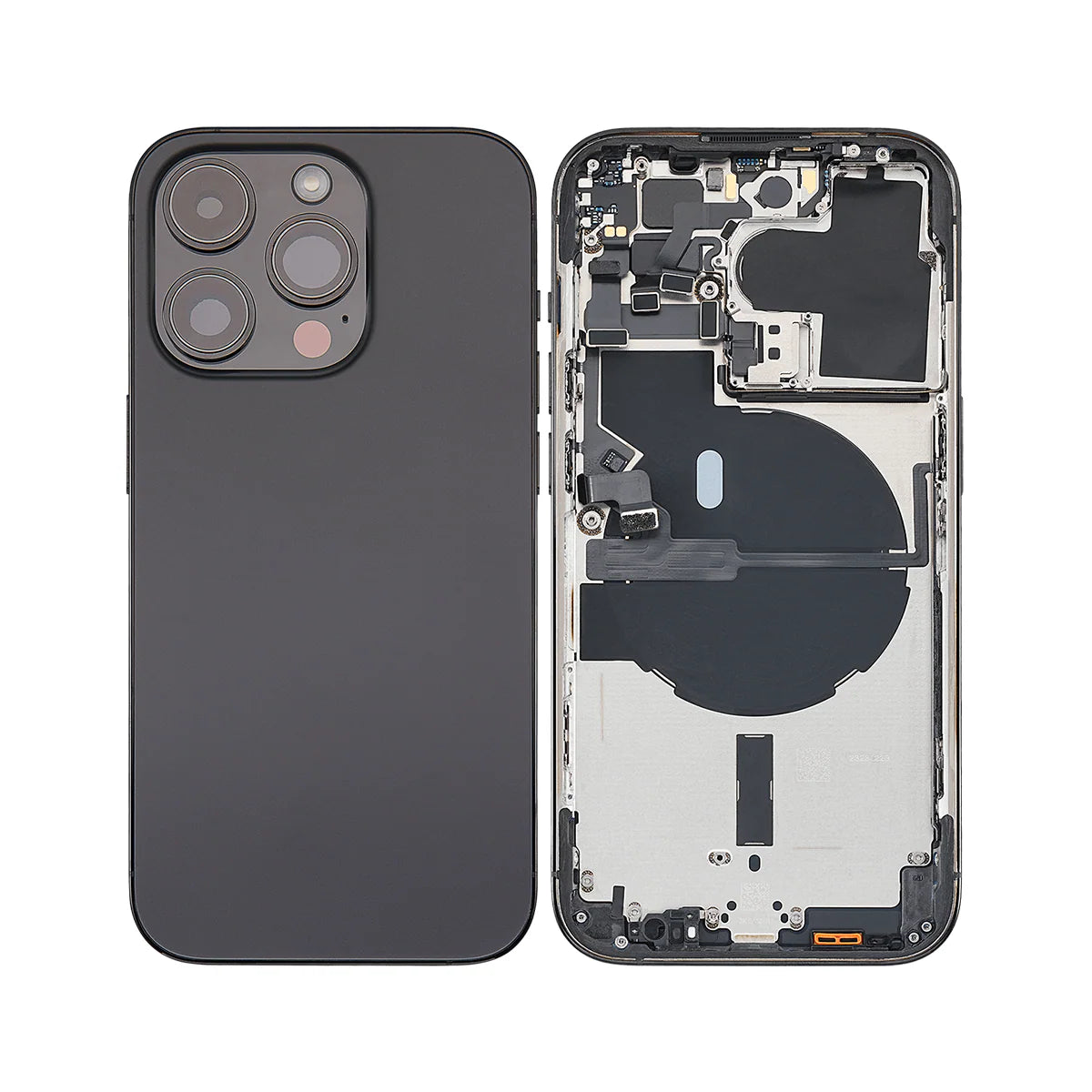 iPhone 14 Pro Max Komplettes Gehäuse inkl. aller Kleinteile ohne Akku und Rückkamera – Schwarz, Silber, Gold, Lila