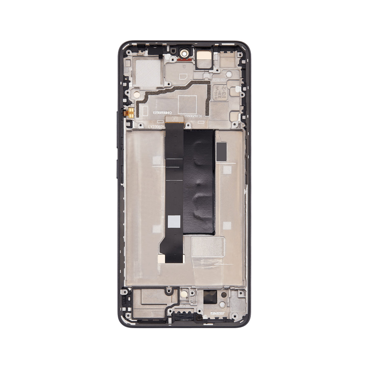 Xiaomi Redmi Note 13 Pro 5G Display und Digitizer mit Rahmen, Schwarz, OEM