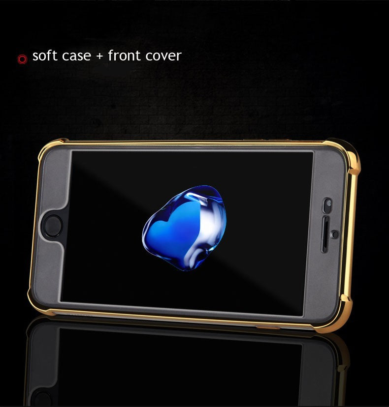 Exklusive Schutz Hülle iPhone 7 Gold