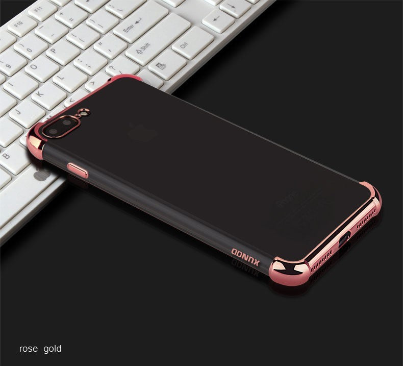 Exklusive Schutz Hülle iPhone 7 Plus Rosa Gold