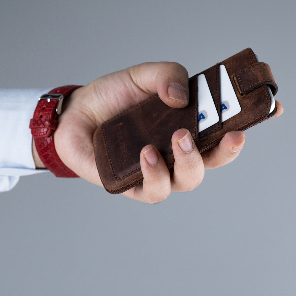 Bouletta Multicase CC Iphone 6, 6S Ledertasche Hülle mit