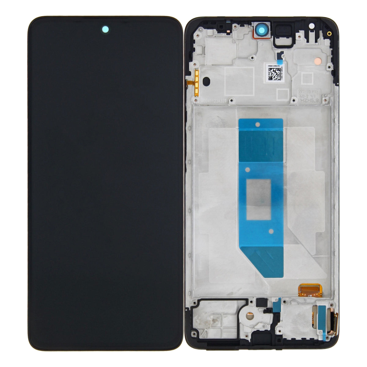 Xiaomi Redmi Note 14 4G (Global) Display und Digitizer mit Rahmen, Mitternachtsschwarz (OEM)
