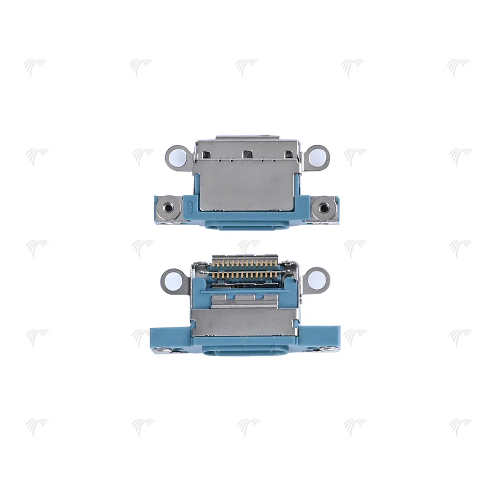 Für iPhone 16, 16 Plus System-Ladeanschluss Teal (10er-Pack)
