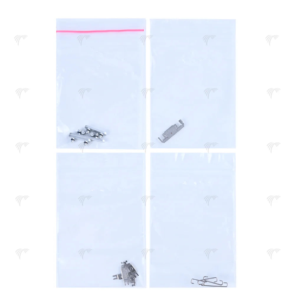 Für iPhone 16 Pro, 16 Pro Max Seitentasten-Set (4 Stück)Weiss, Schwarz, Rosa, Grün