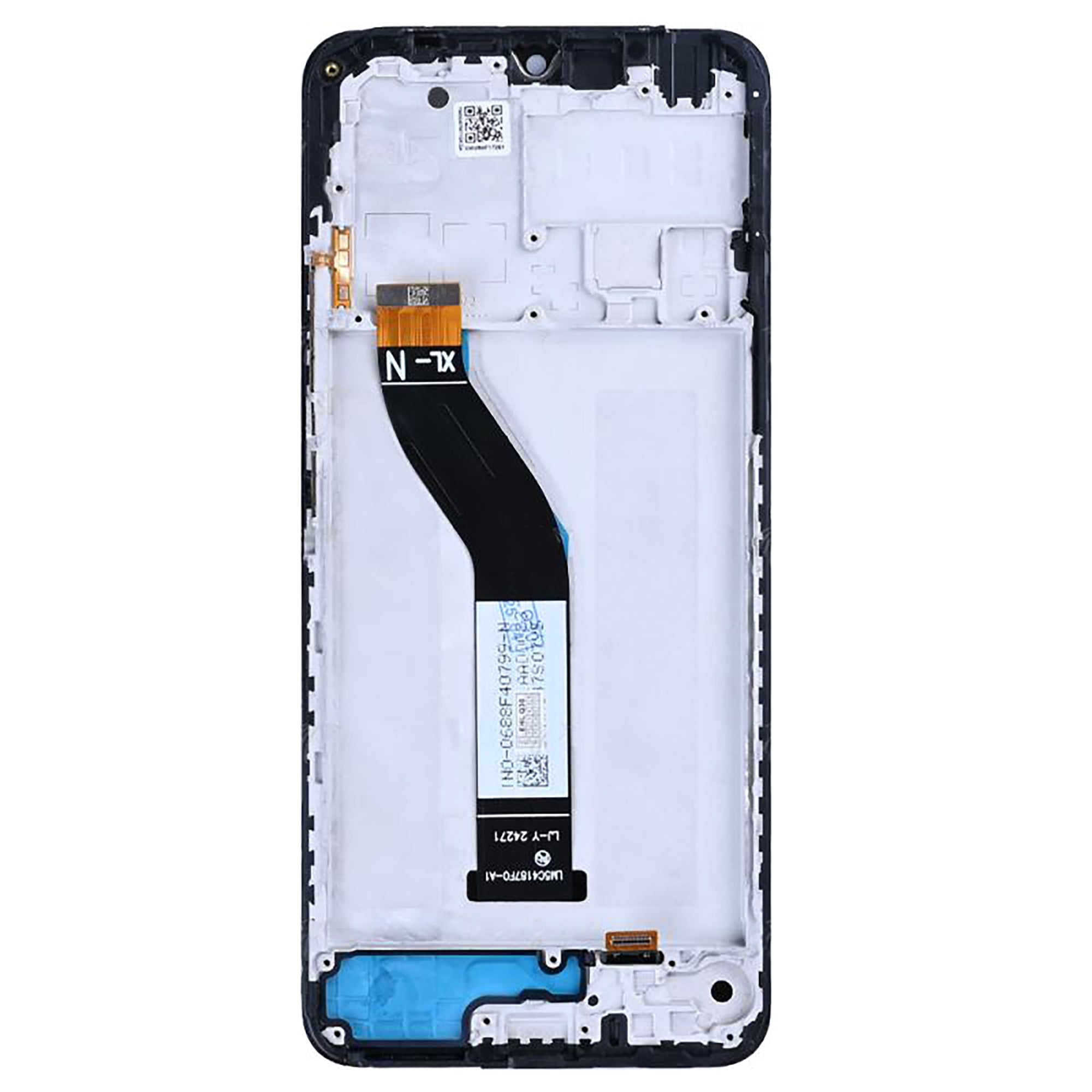 Xiaomi Redmi 14C 4G, Poco C75 4G Display und Digitizer mit Rahmen, Mitternachtsschwarz (OEM)