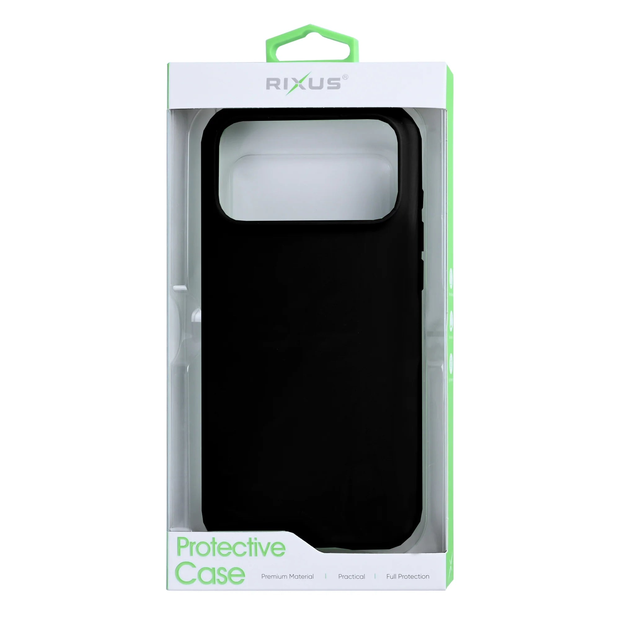 Rixus Soft TPU MagSafe Case für iPhone 17 Pro – Schwarz