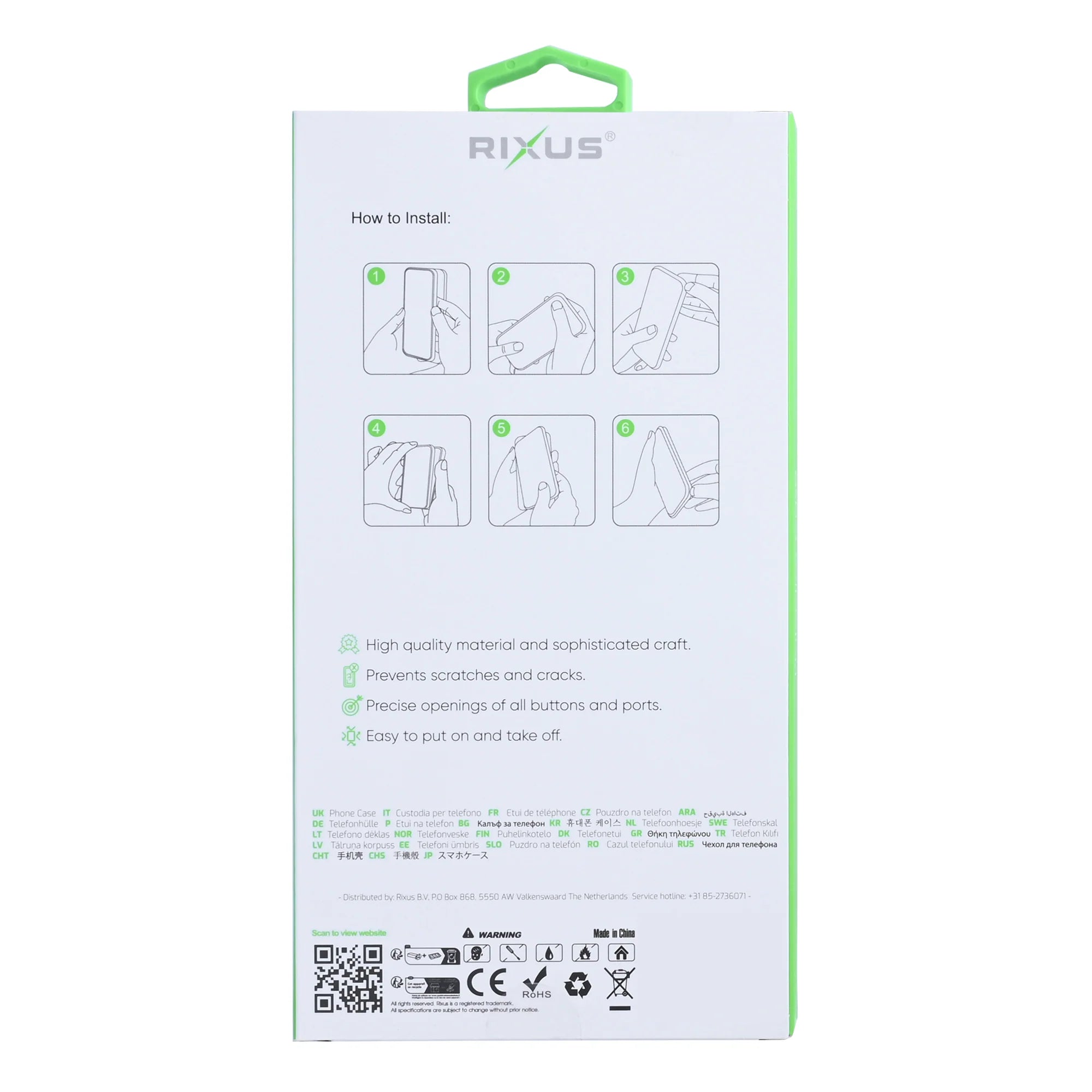 Rixus Soft TPU MagSafe Case für iPhone 17 Pro Max – Dunkelgrün